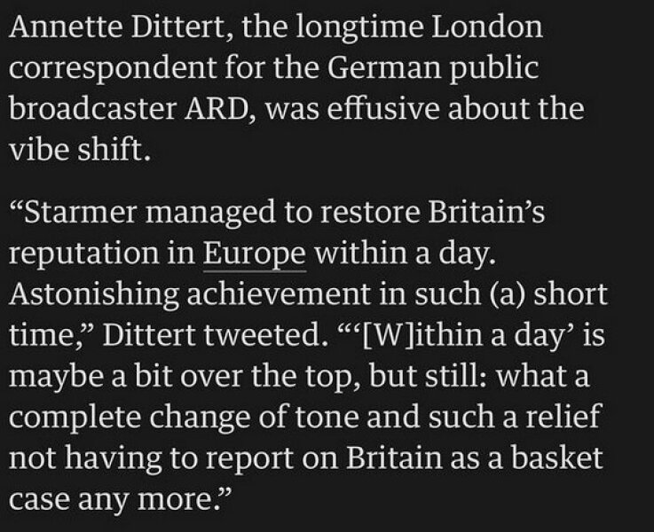 Thread 2. Starmer, return of the Labour government