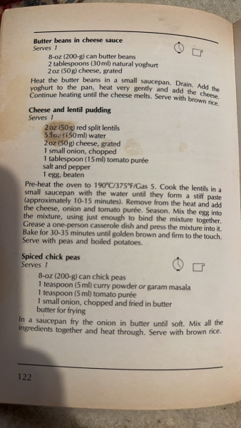 Cheese 'n' lentil bake