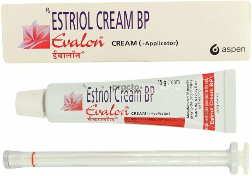 Using estriol cream
