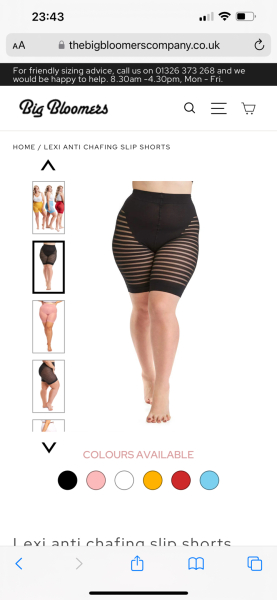 Cycle shorts under dresses