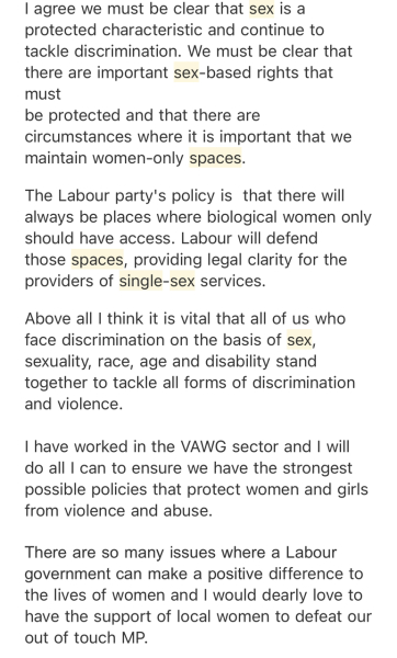 Starmer tw don't have the right to use women only toilets