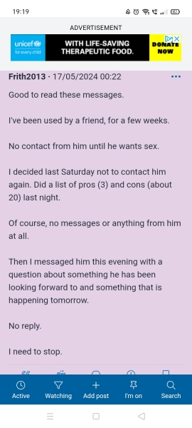 Anyone else trying not not to contact a guy part 2??