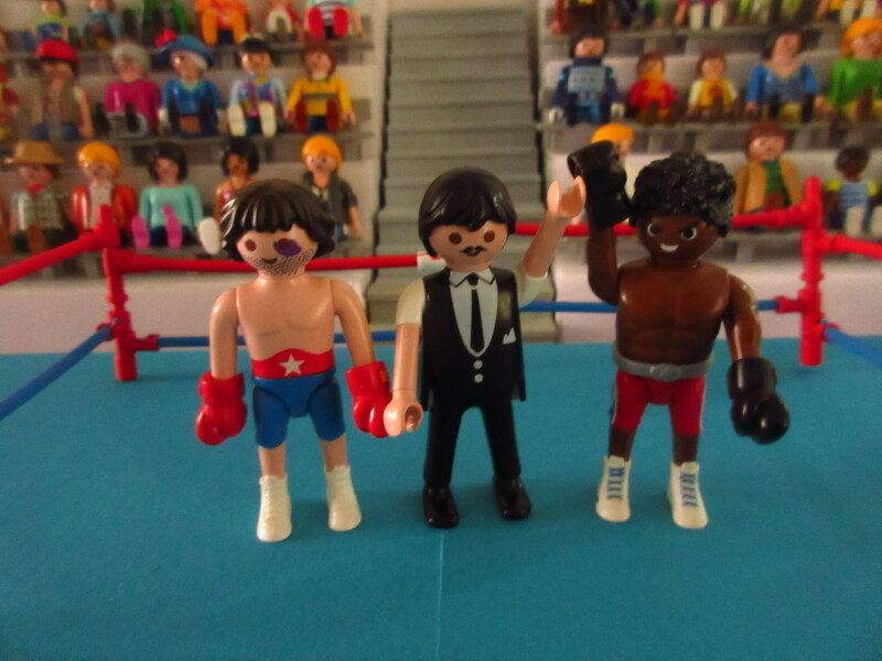 It's time for the Olympic Games for the Playmobil people in our house...