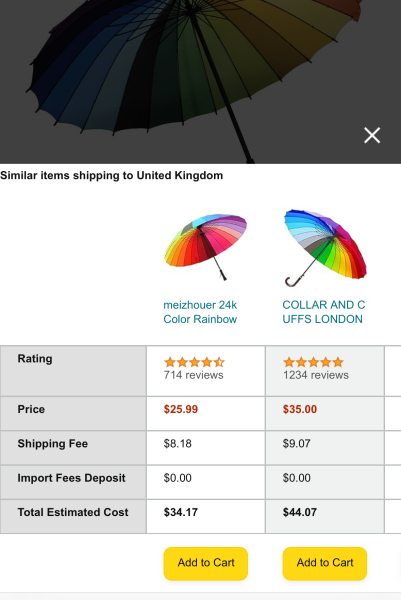 Anyone know where Carla Denyer's umbrella comes from?