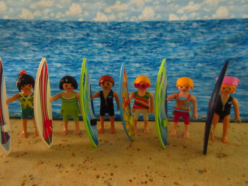 It's time for the Olympic Games for the Playmobil people in our house...