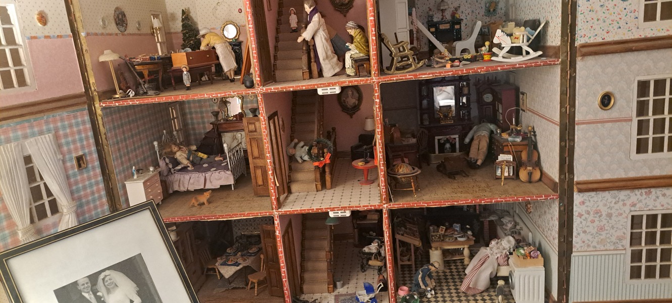 To buy a giant dolls house?