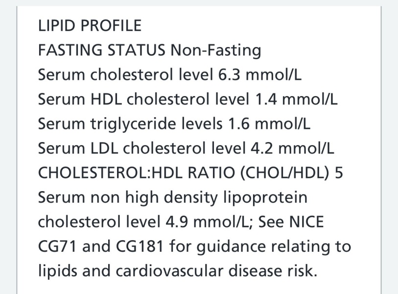 To be literally terrified by test results!
