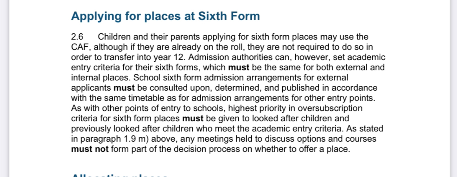Are more of you planning to move your DC from private to state for 6th form now?