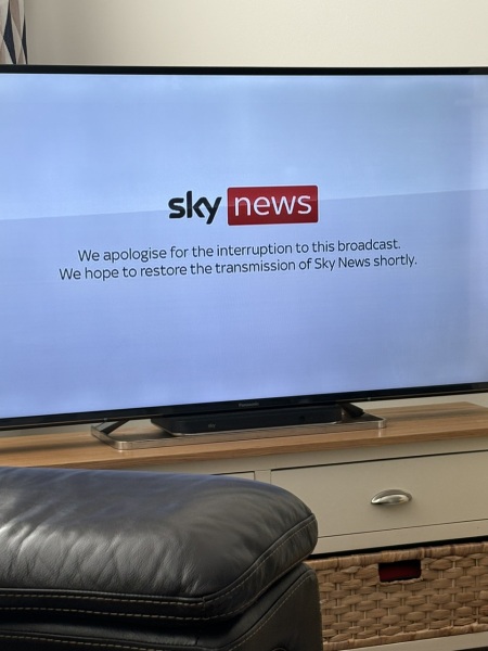Sky News is down