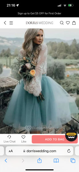 Where to find knee length bridesmaid dresses?