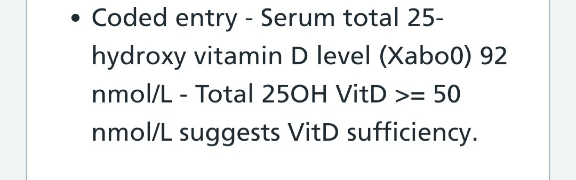 Help with blood test results please