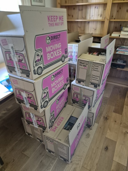 Trying to donate books