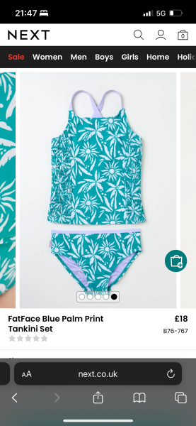 Swimsuit for DD aged 11