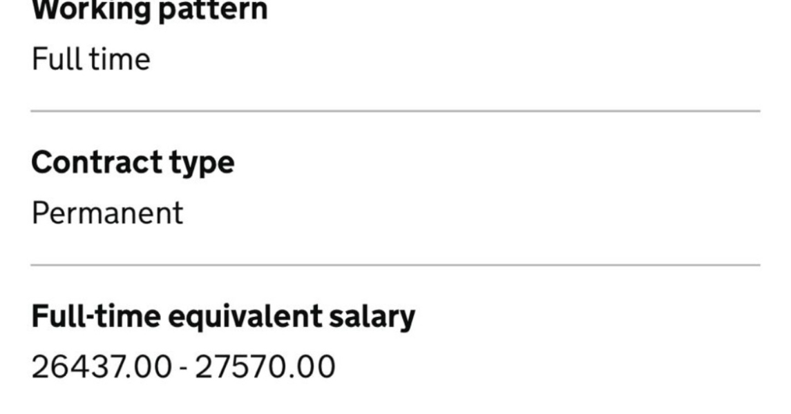 Pay for job