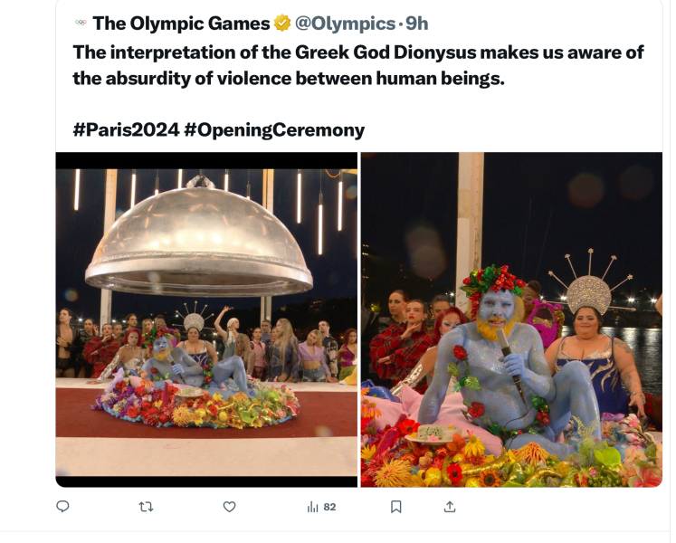 To have allowed my dc watch the Olympic opening ceremony?