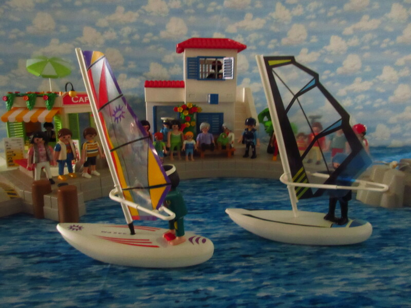 It's time for the Olympic Games for the Playmobil people in our house...