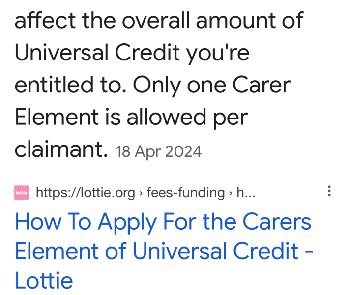Can anyone help me manually calculate a UC award?