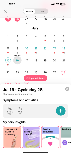 Stomach pains and diarrhoea during ovulation??