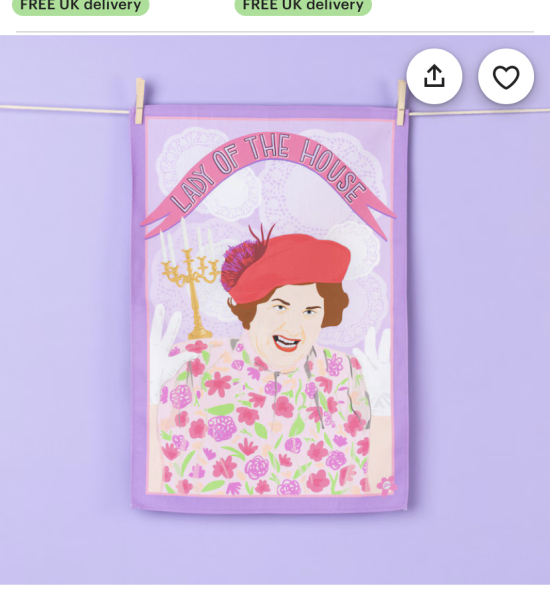 To really like Hyacinth Bucket :)