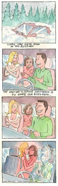 Threesome went wrong