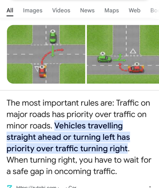 Driving: am I wrong or… everyone else? (with actual real world map)