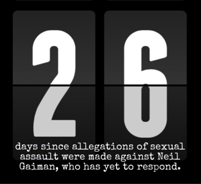 Neil Gaiman accused of sexual assault