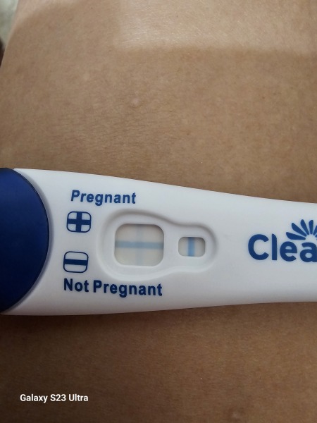 2 lines on first response but negative digital