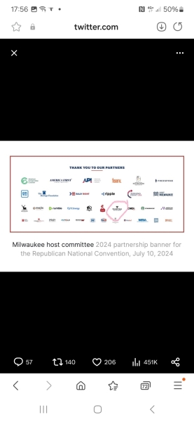 To stop buying Fevertree tonic over their sponsorship of the US Republican Conference?
