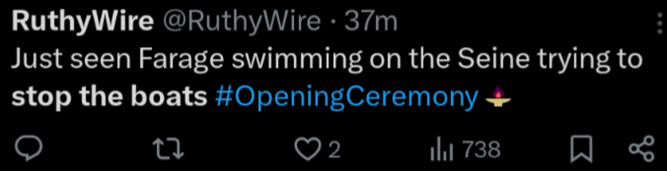 Olympic Opening ceremony watch along