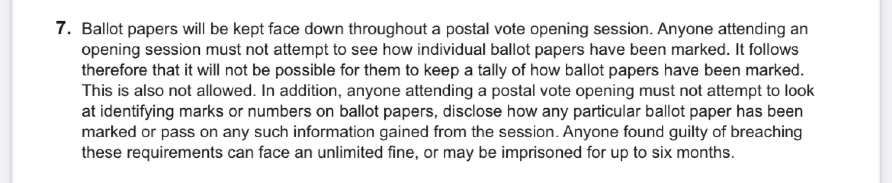 How to spoil your ballot paper