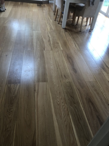 How do people have wooden floors in their kitchen?