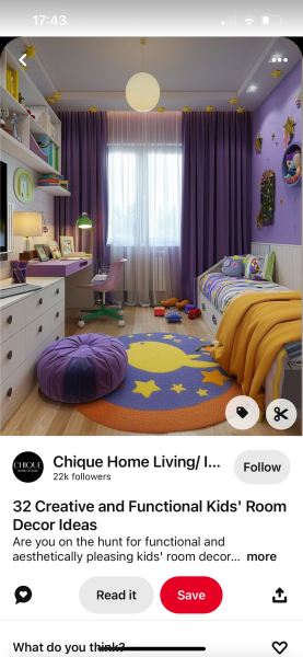 Help, son wants a purple bedroom