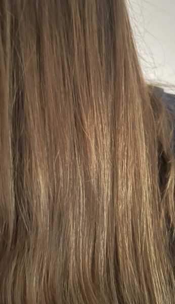 To be unhappy with my hair colour?