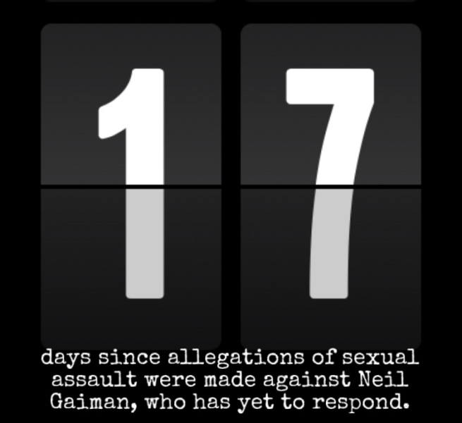 Neil Gaiman accused of sexual assault