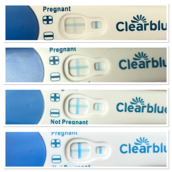 4-5 weeks pregnant tests!
