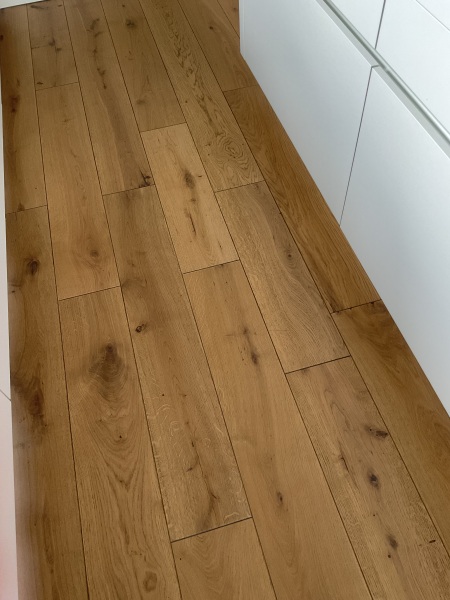 How do people have wooden floors in their kitchen?