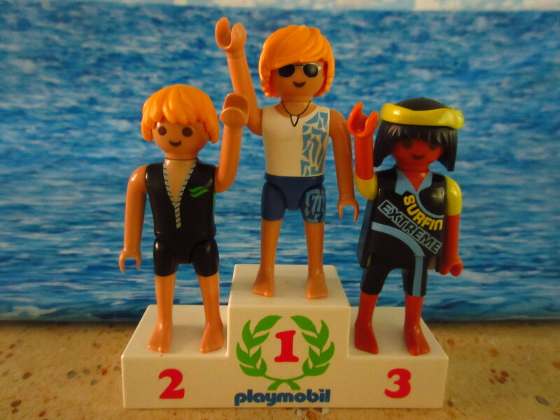 It's time for the Olympic Games for the Playmobil people in our house...