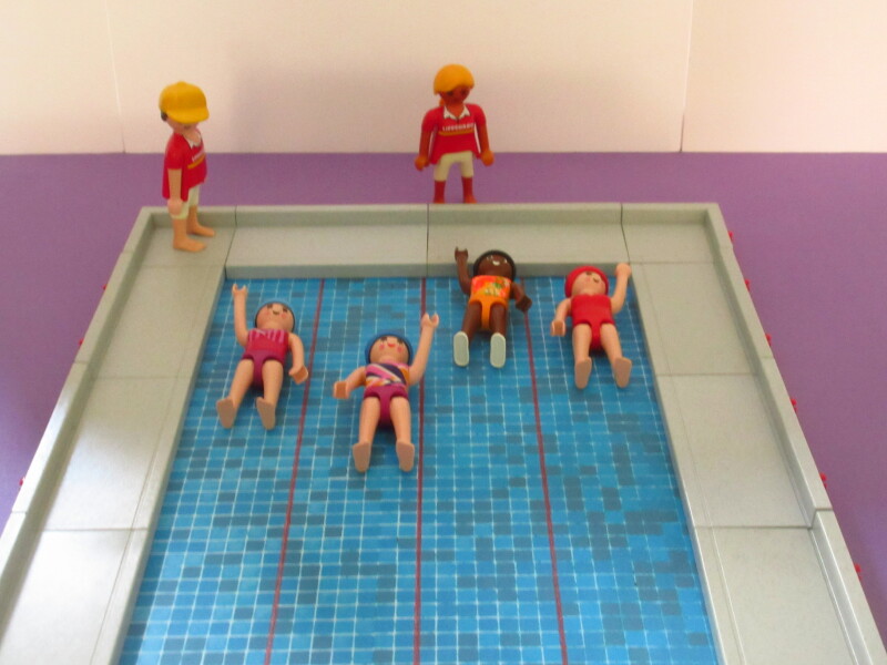 It's time for the Olympic Games for the Playmobil people in our house...