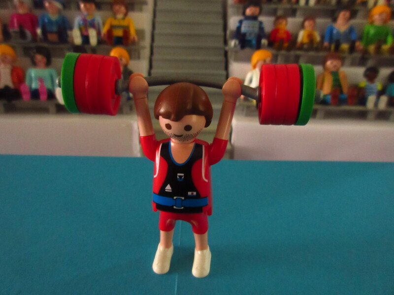It's time for the Olympic Games for the Playmobil people in our house...