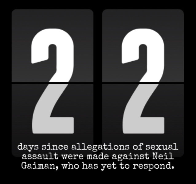 Neil Gaiman accused of sexual assault