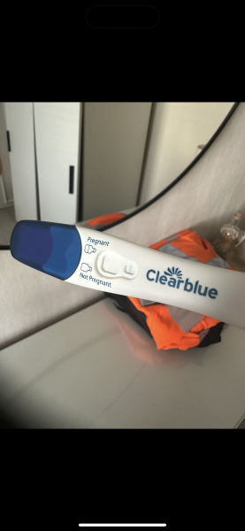 Clear blue test. Evap line or positive