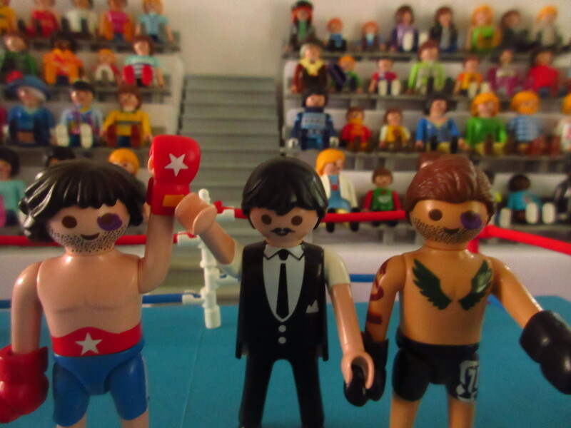 It's time for the Olympic Games for the Playmobil people in our house...