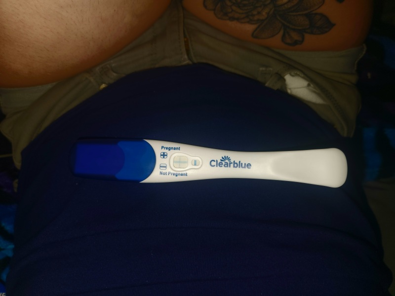 Faint positive Clear Blue