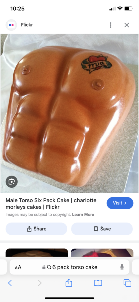 How can I make this 'Bulge Cake' look more realistic?