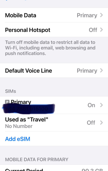 Using phone out of Europe