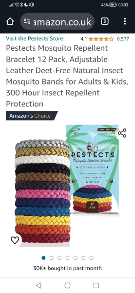 What can I use to repel mosquito's in Spain.