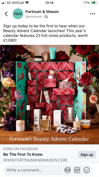 Beauty advent calendars 2024