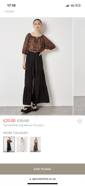 Help to find lovely tiered trousers