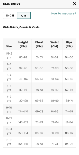 To be missing size 4-5?
