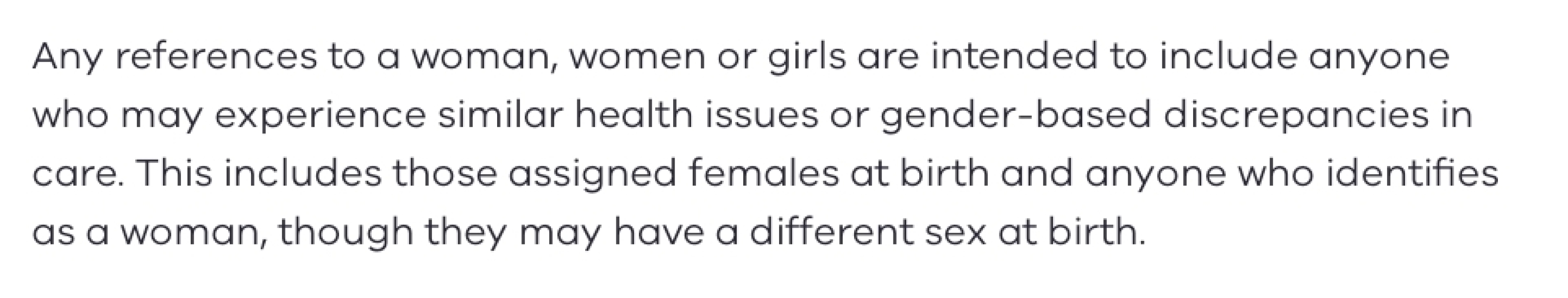 Australia "Women's" Pain